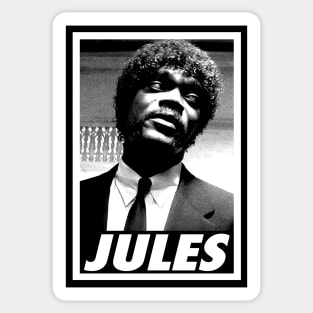 Jules - Portrait retro Sticker